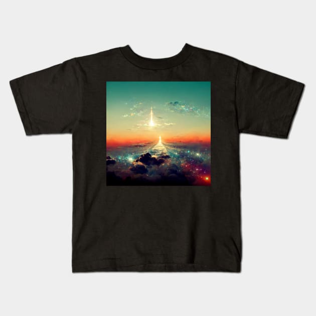 Chaser - Space Exploration Kids T-Shirt by ArkMinted